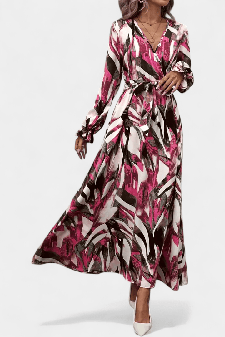 Mira | Kleid mit V-Ausschnitt