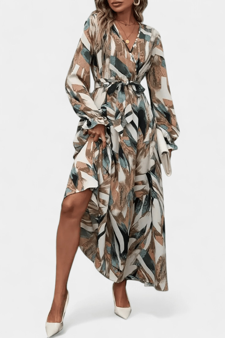 Mira | Kleid mit V-Ausschnitt