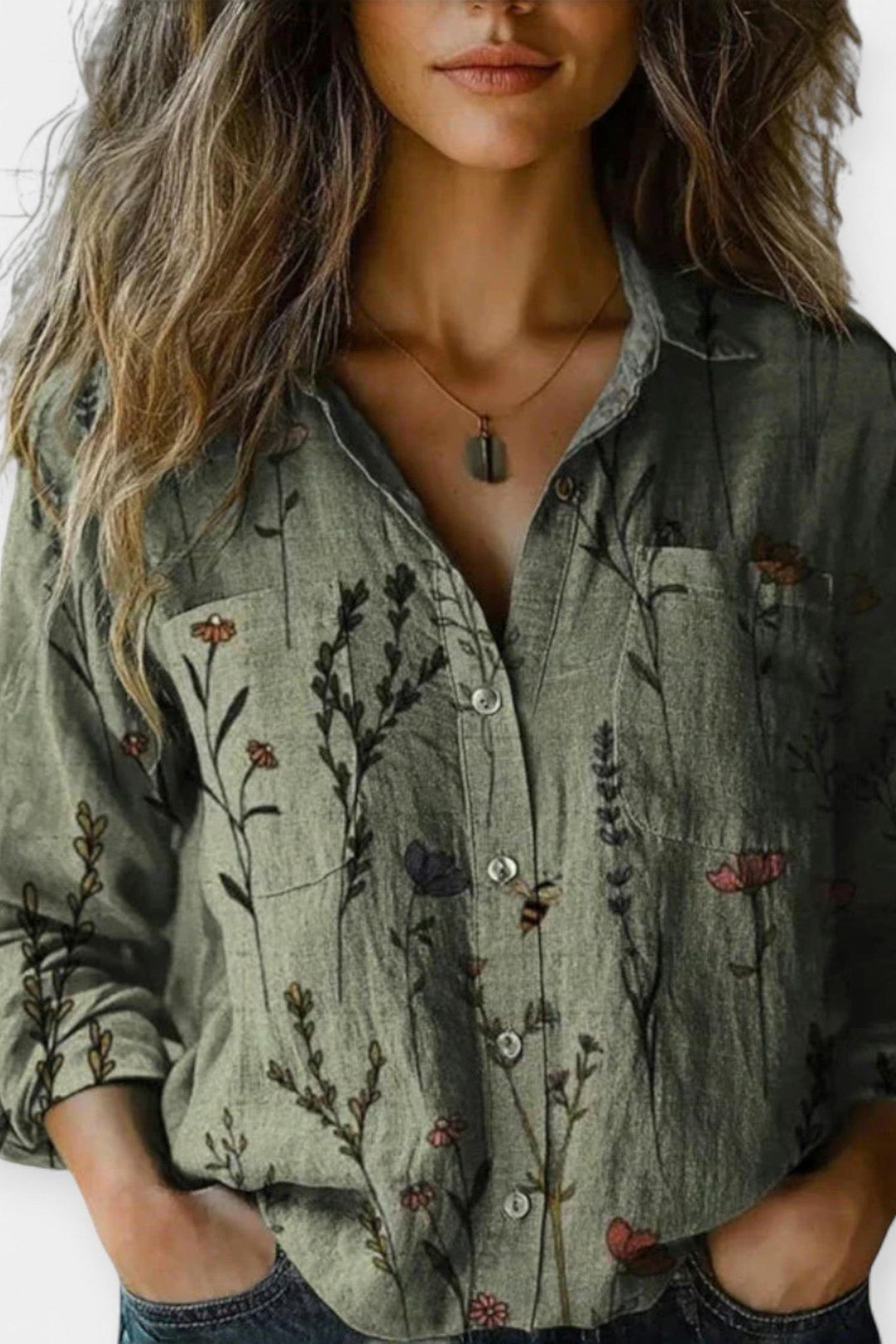 Mira | Bluse im Vintage-Stil