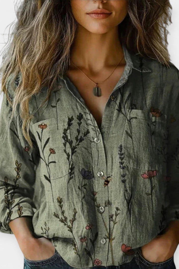 Mira | Bluse im Vintage-Stil