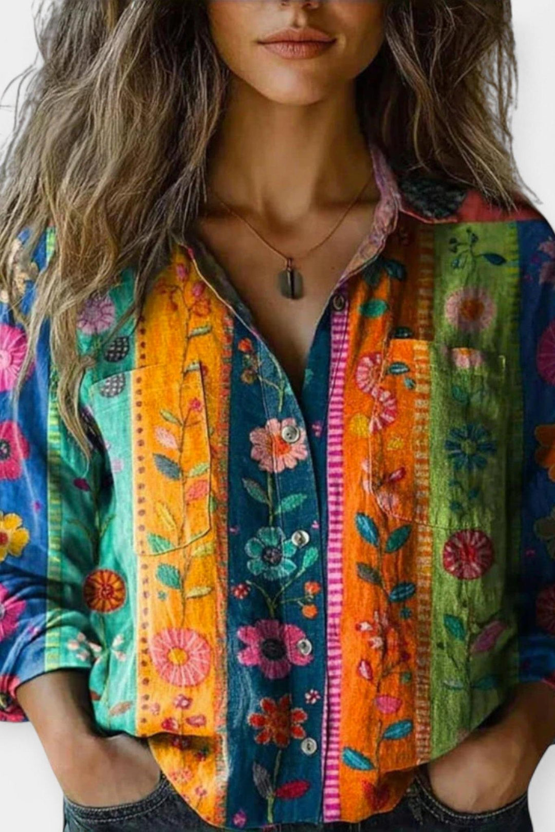 Mira | Bluse im Vintage-Stil