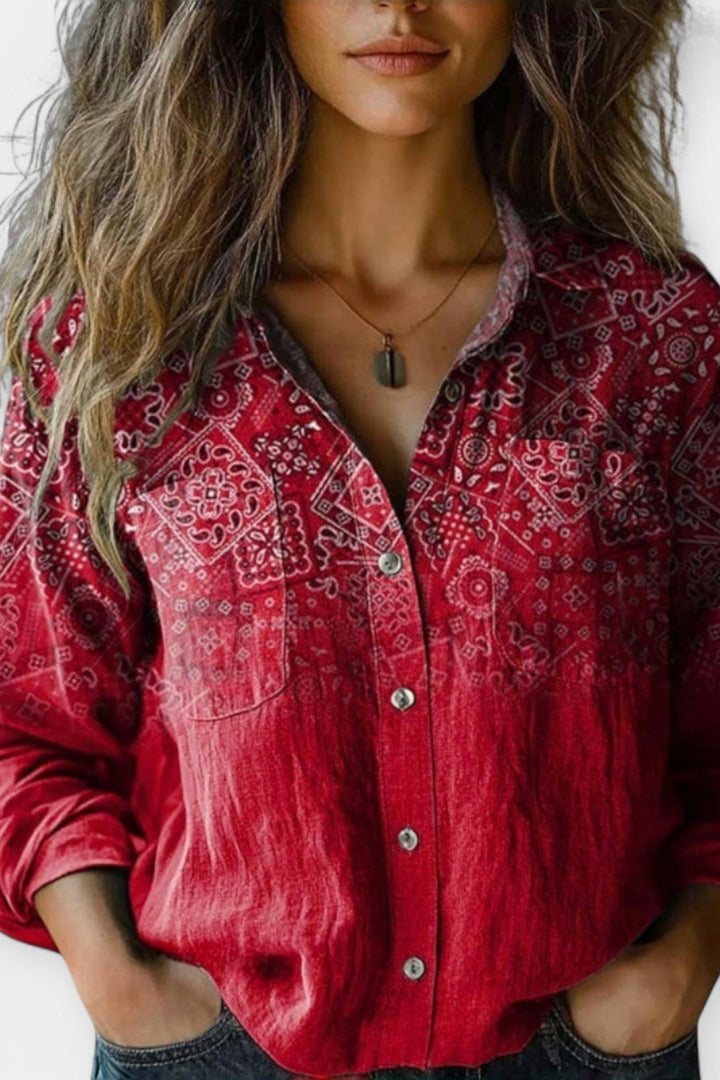 Mira | Bluse im Vintage-Stil