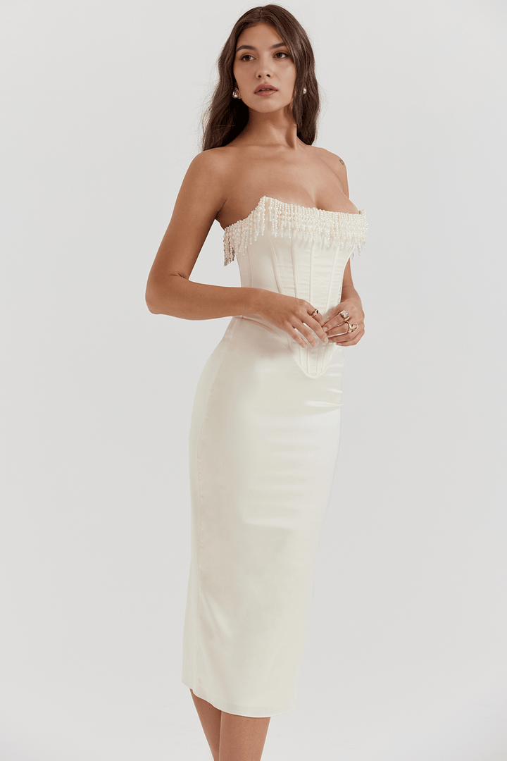 Nadine | Kleid in Midilänge