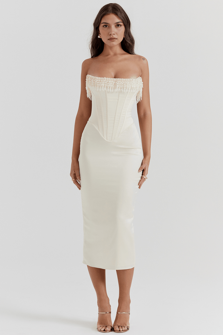 Nadine | Kleid in Midilänge