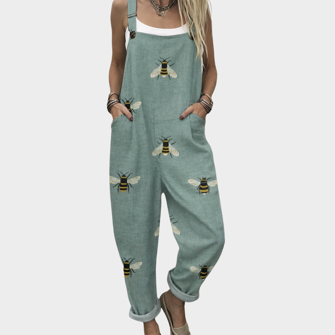 Birgit – Bequemer Overall mit Print