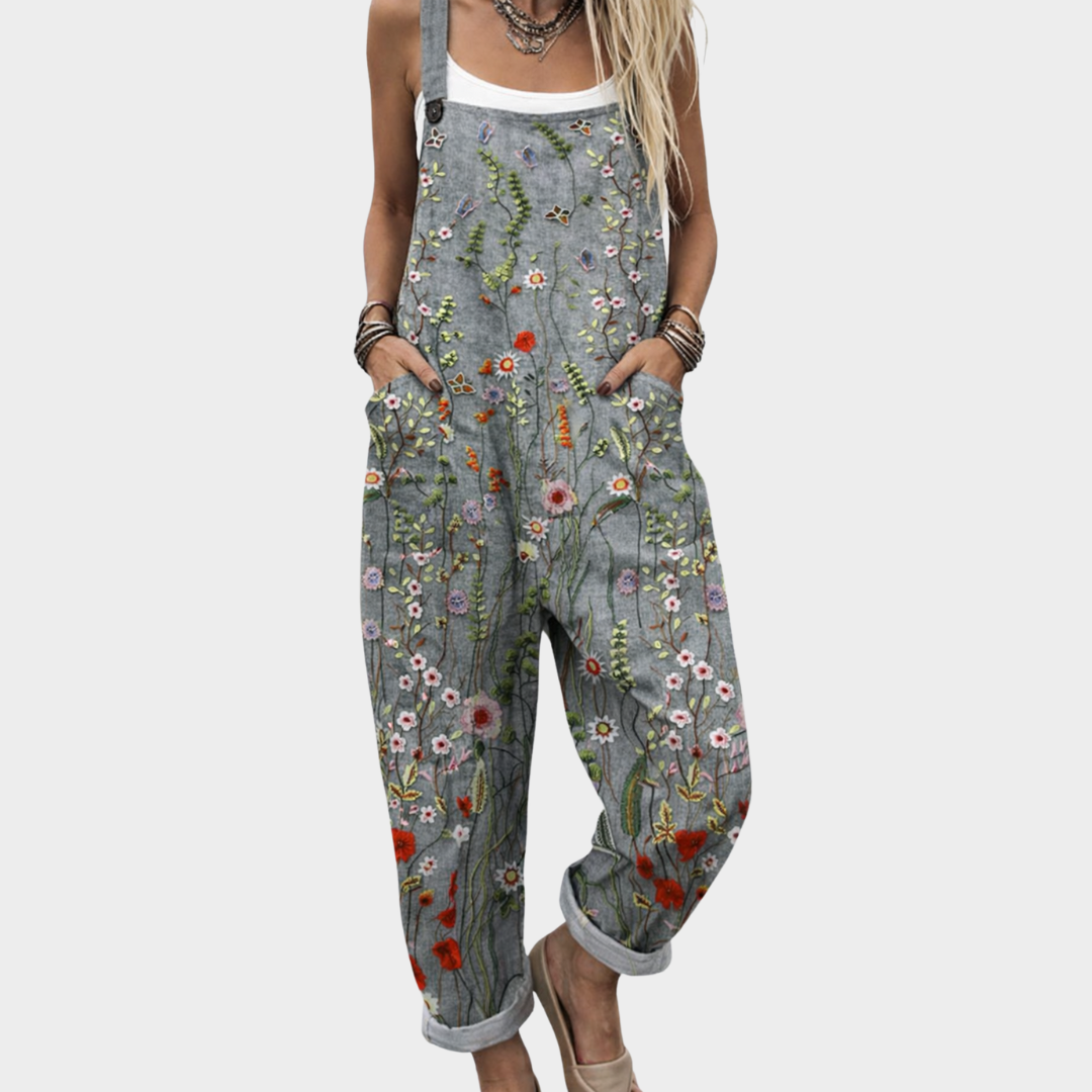 Alma – Bequemer Overall mit Print