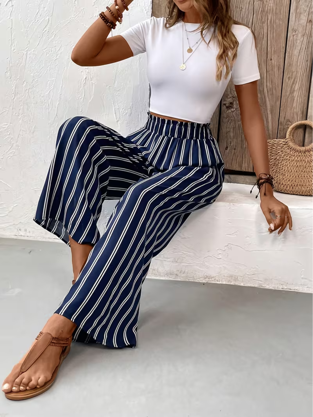 Fiona | Leinenhose