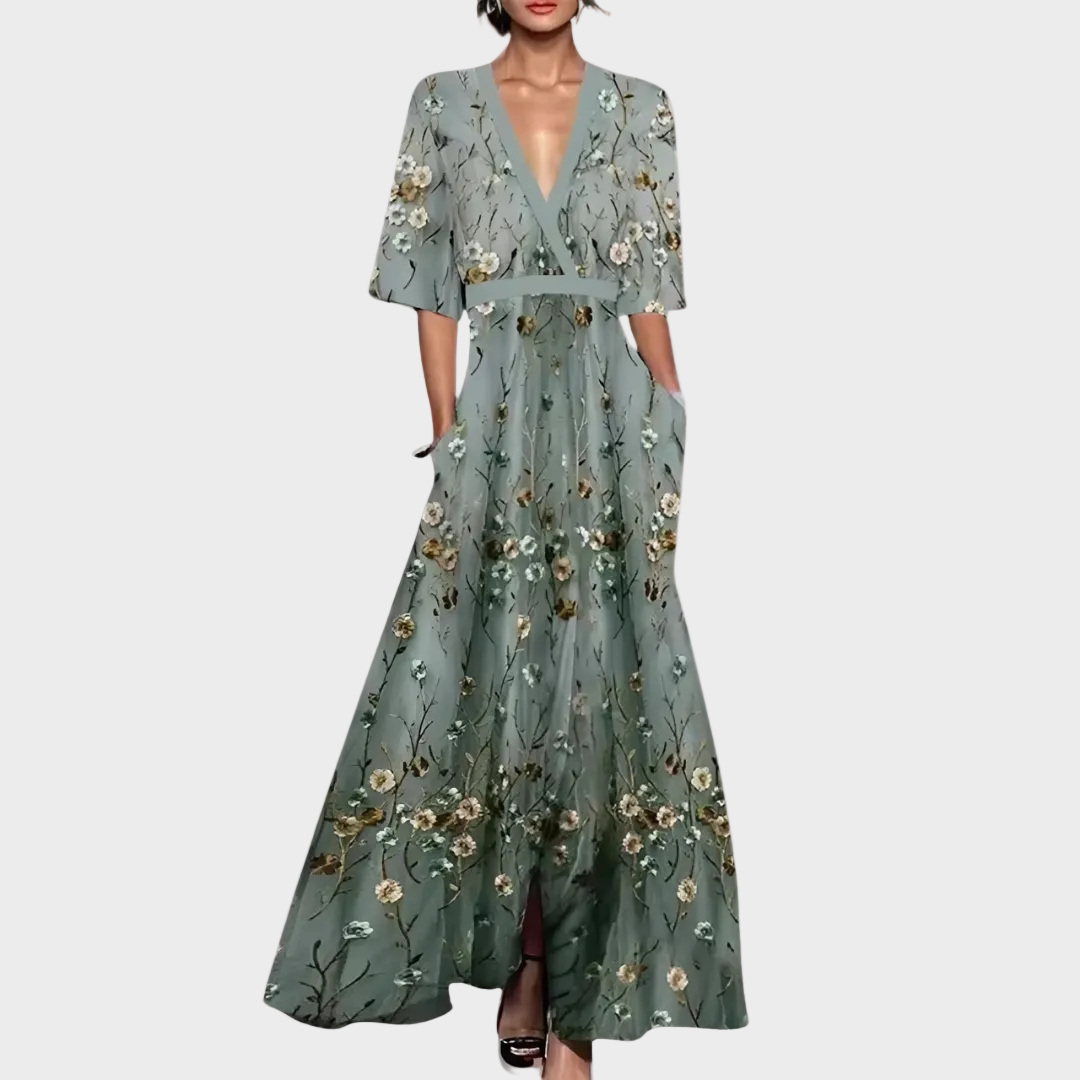 Alma | Elegantes langes Kleid