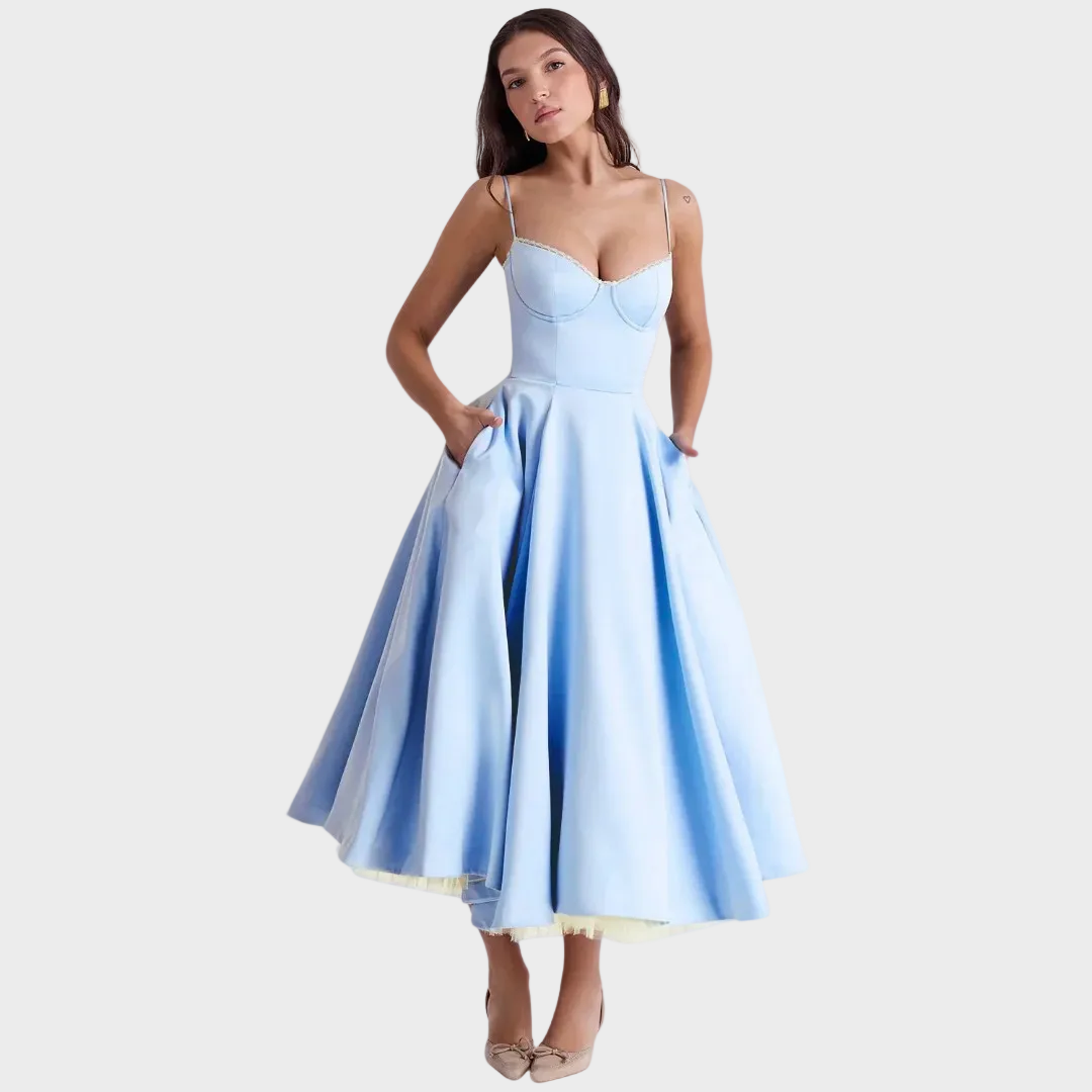 Ariane | Luxuriöses Midikleid
