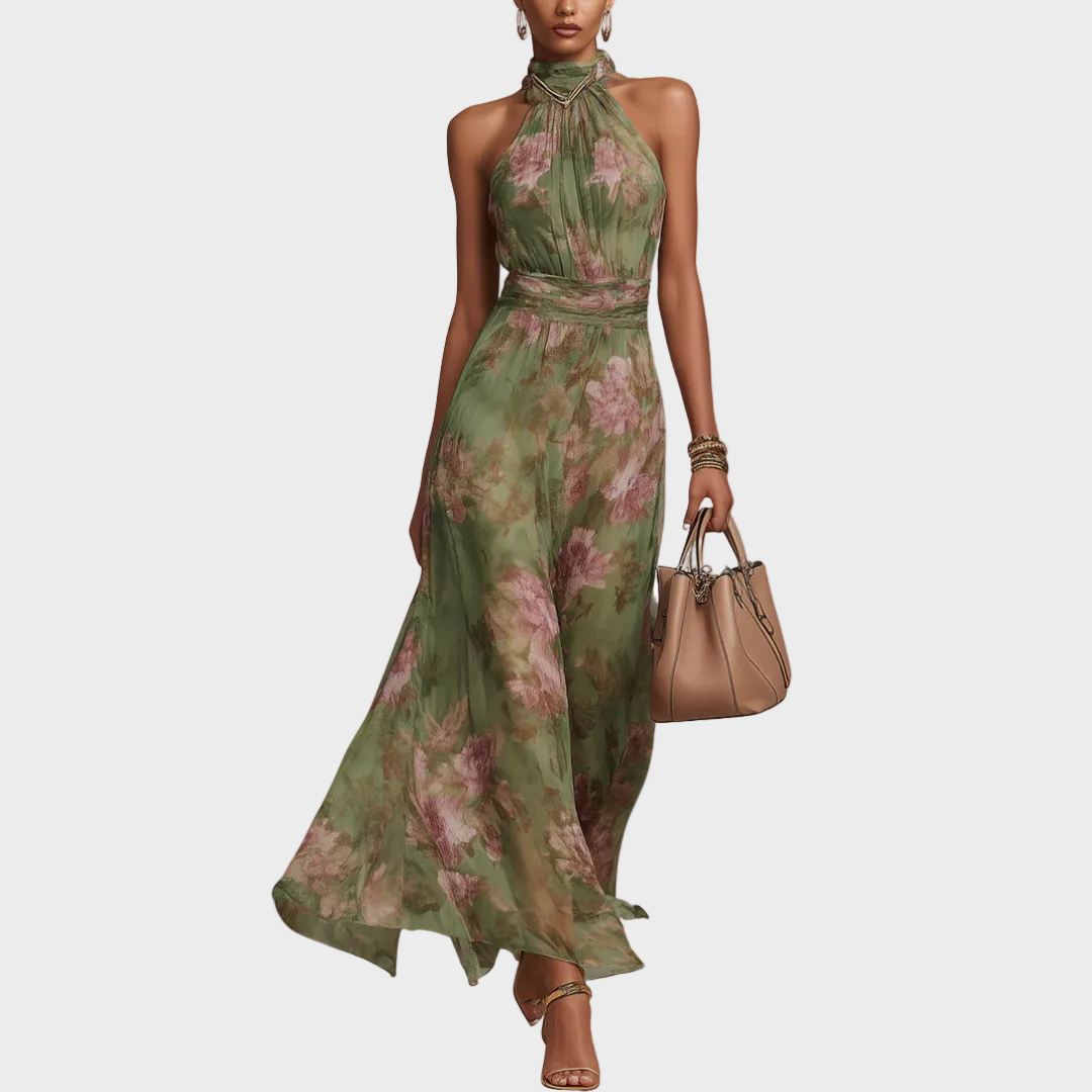 Livia | Kleid mit Blumendruck