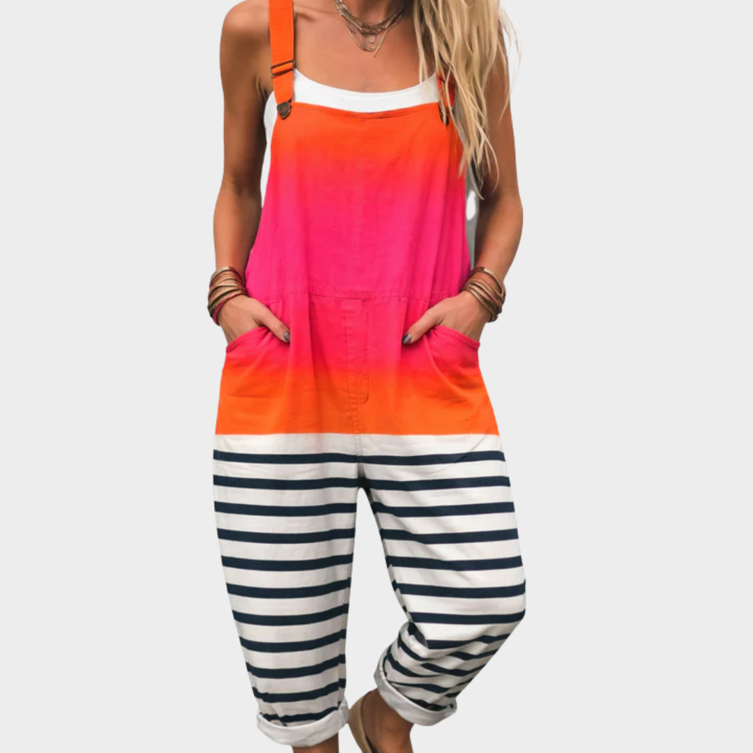 Julie – Bequemer Overall mit Print