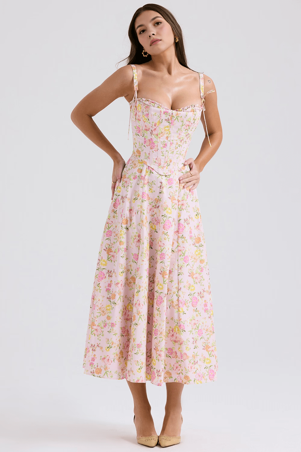 Nora | Kleid in Midilänge