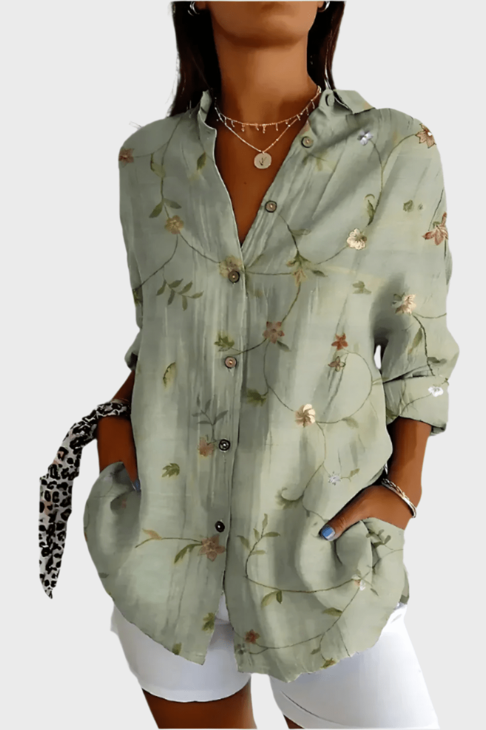 Rosa | Bluse mit Design