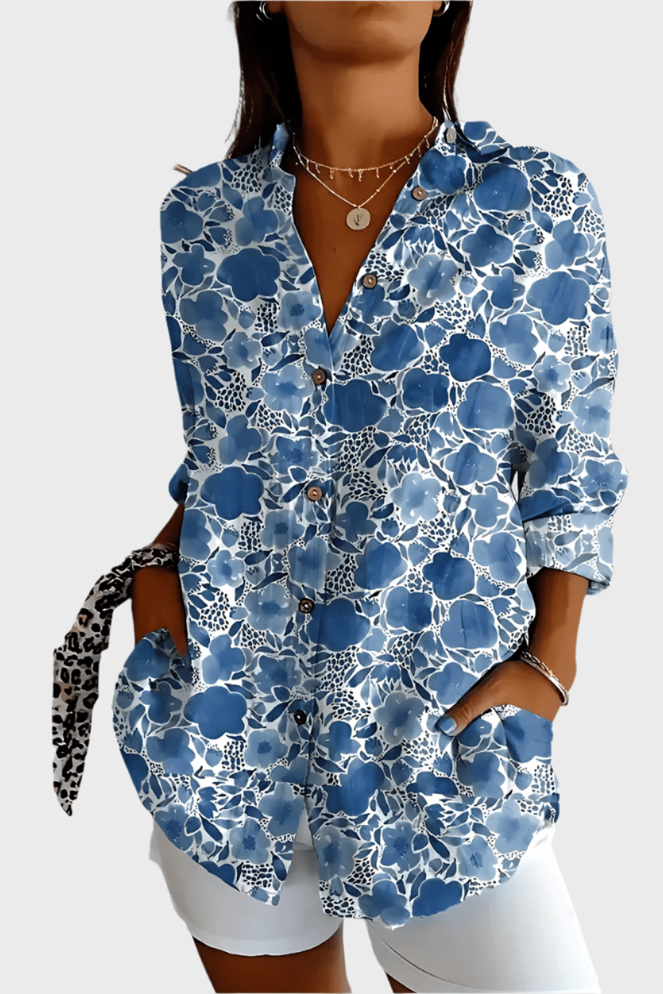 Rosa | Bluse mit Design