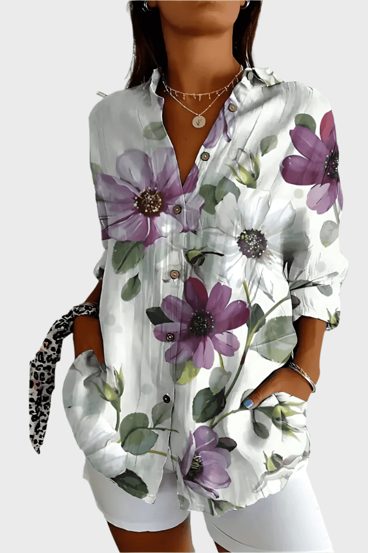 Rosa | Bluse mit Design
