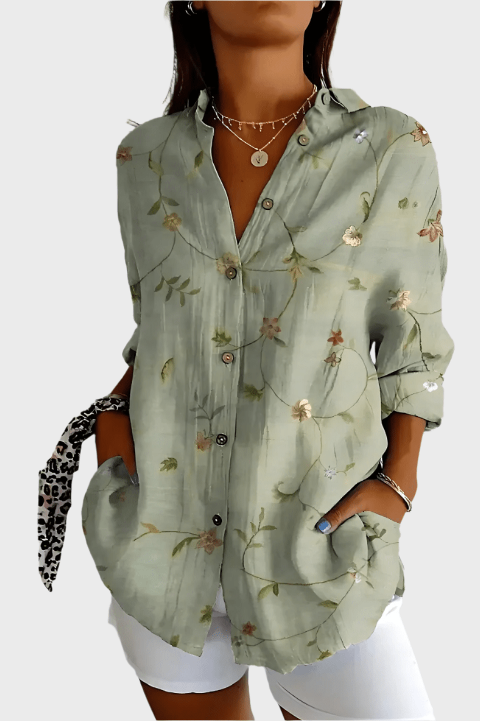 Rosa | Bluse mit Design