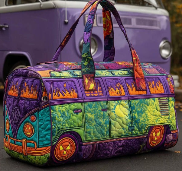 Reisetasche mit Blumendesign