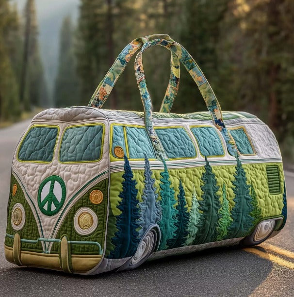Wochenendtasche mit Blumendesign