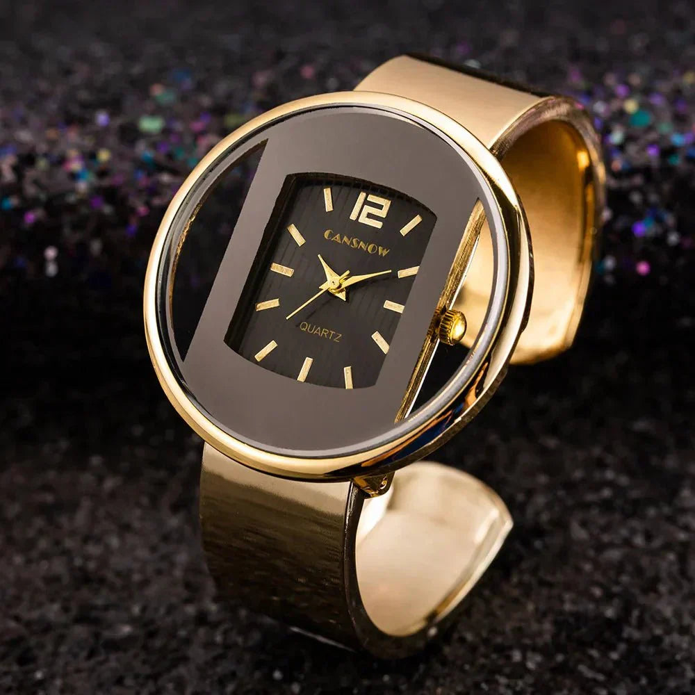 Selina | Vergoldete Armbanduhr