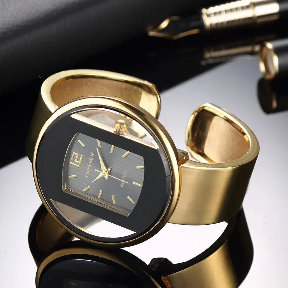 Selina | Vergoldete Armbanduhr