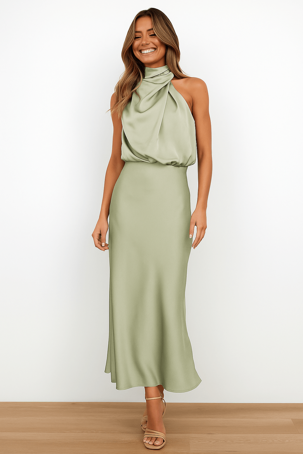 Sara | Kleid in Midilänge