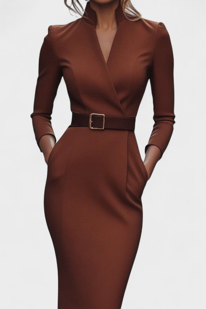 Regina | Elegantes Midikleid