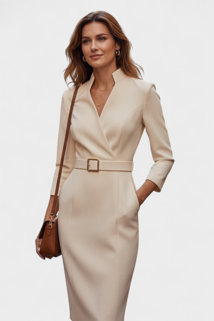Regina | Elegantes Midikleid