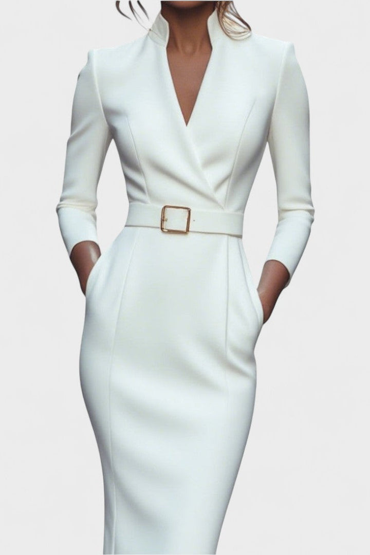 Regina | Elegantes Midikleid