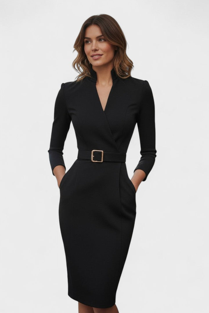 Regina | Elegantes Midikleid