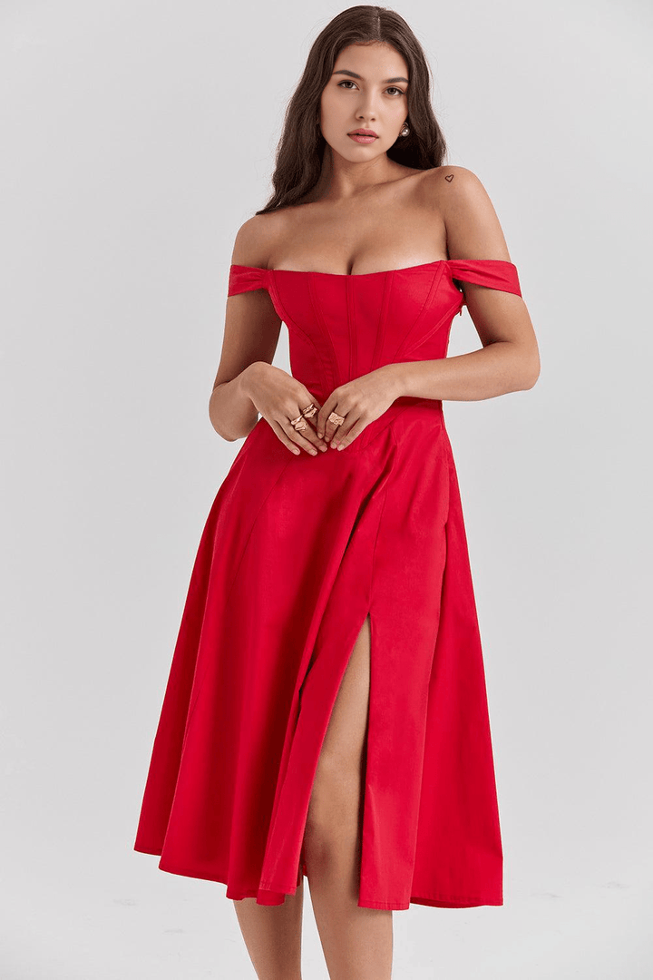 Sophie | Kleid in Midilänge