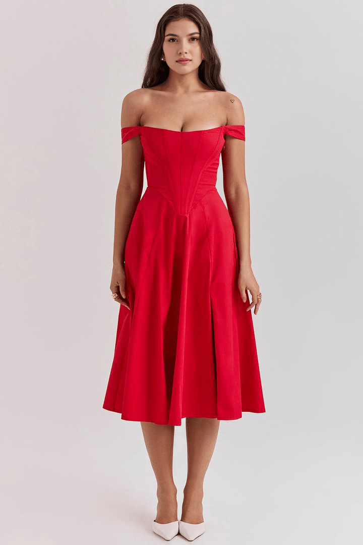 Sophie | Kleid in Midilänge