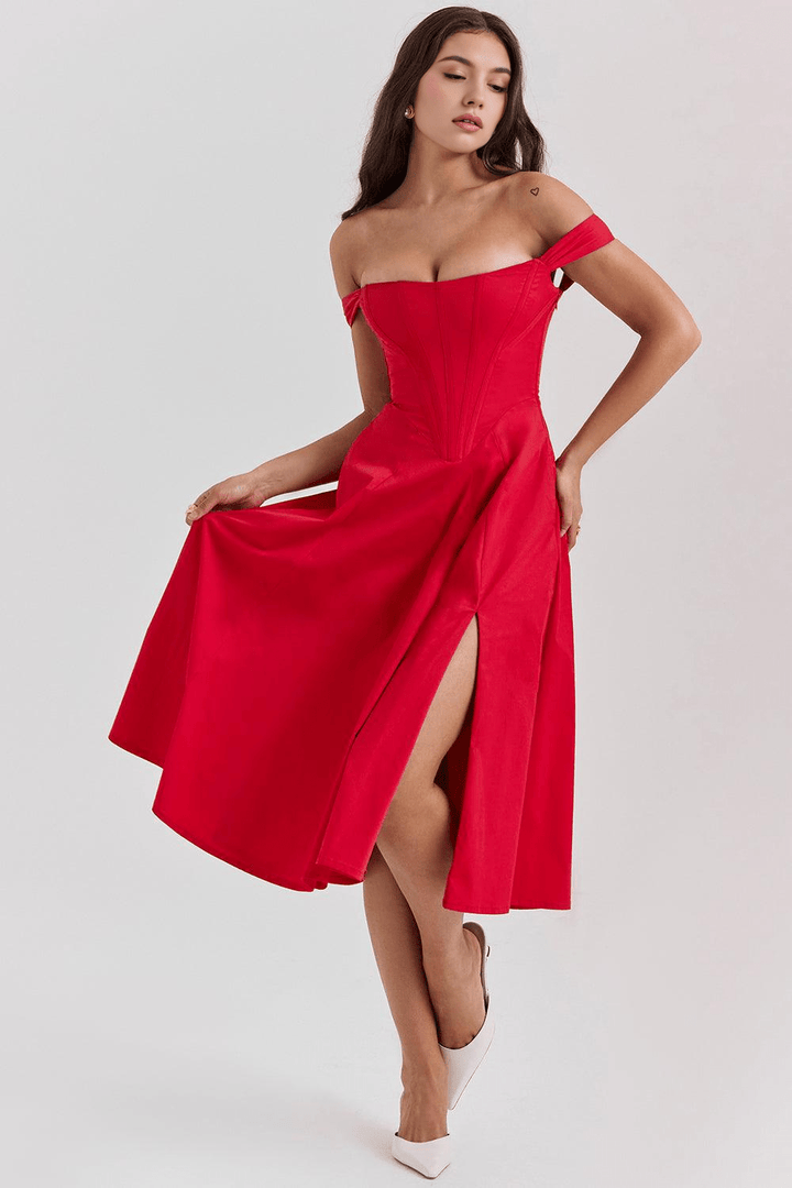 Sophie | Kleid in Midilänge