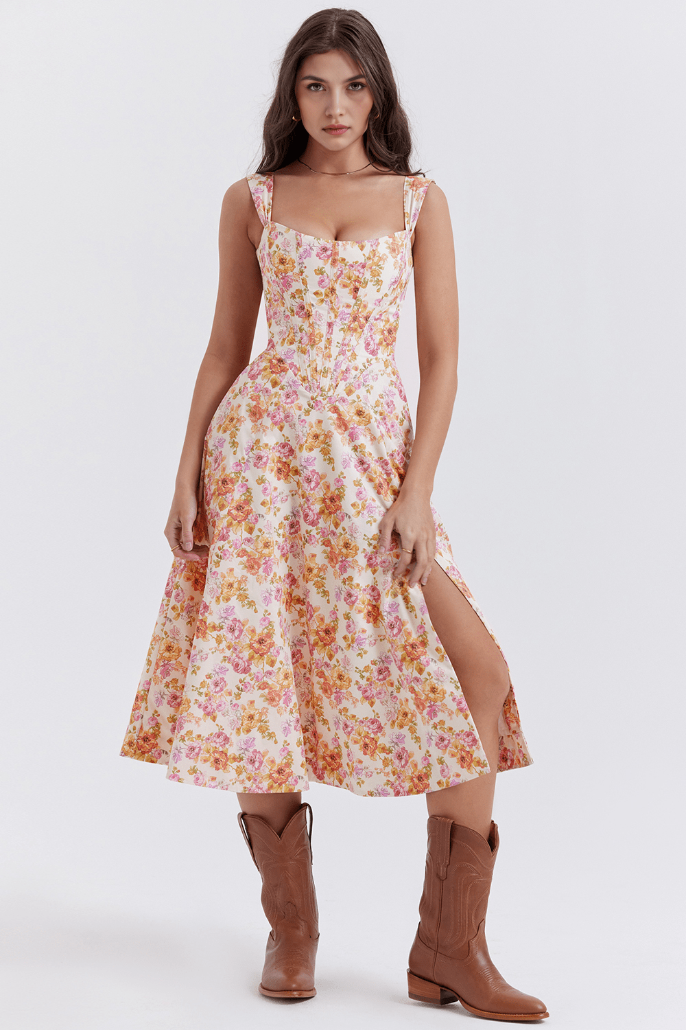 Sophie | Kleid in Midilänge
