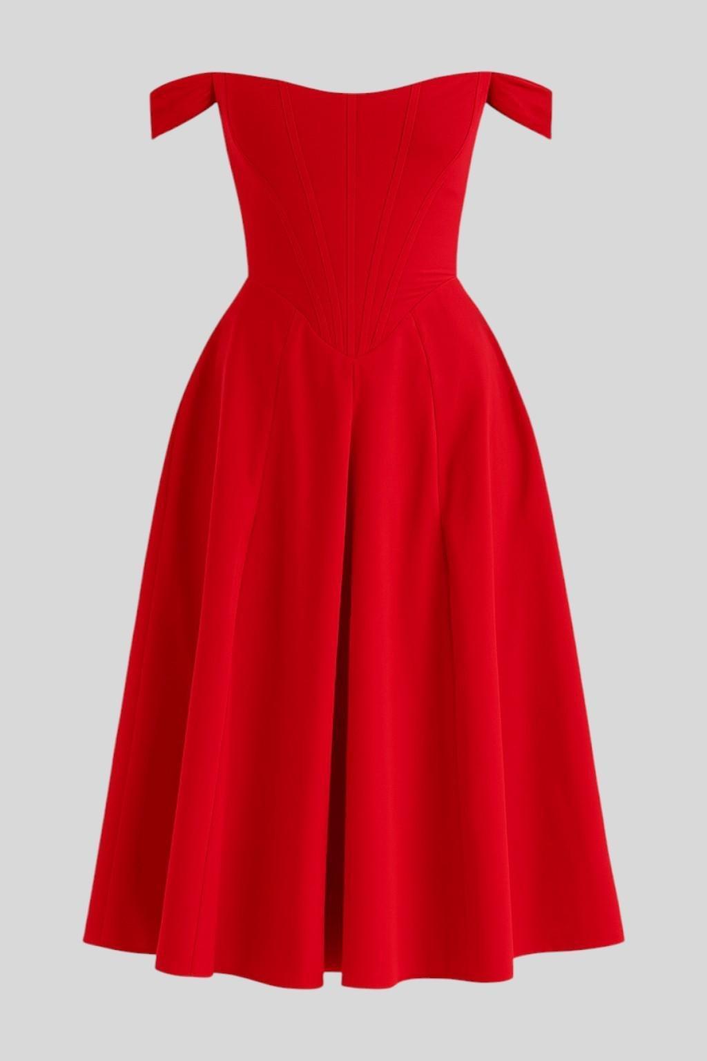 Sophie | Kleid in Midilänge