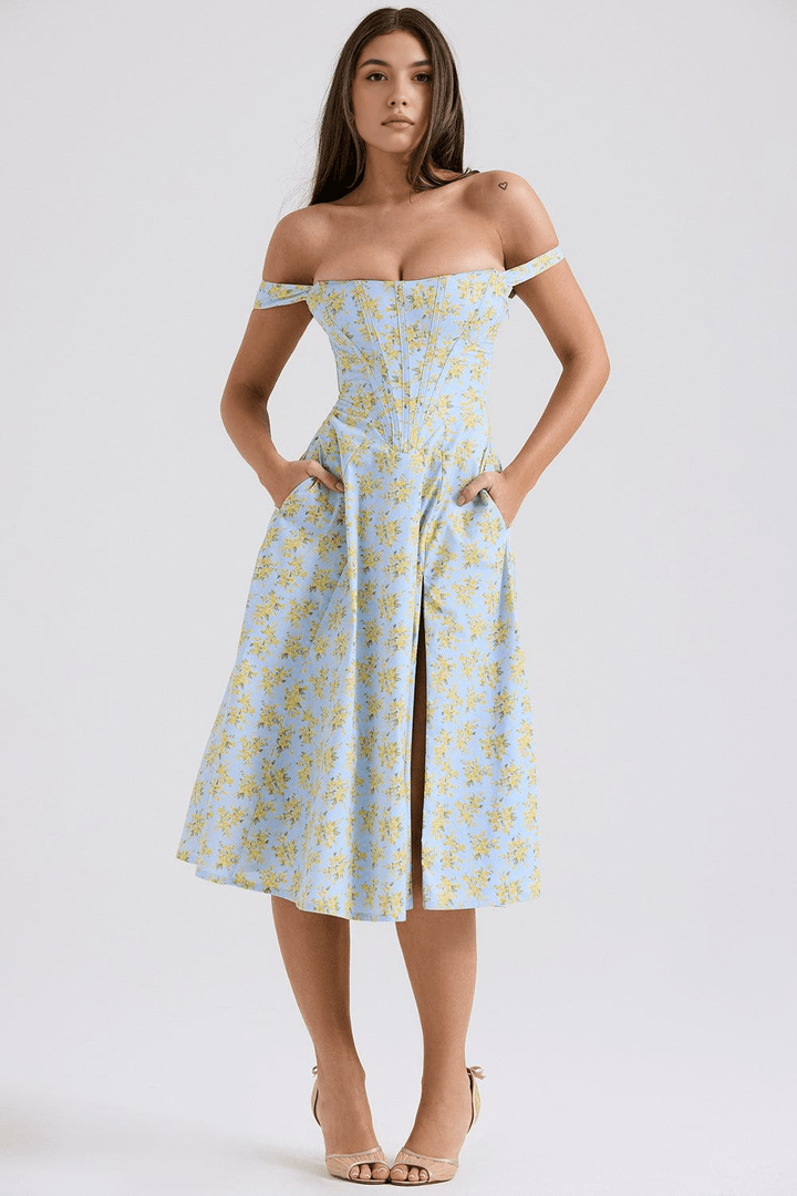 Sophie | Kleid in Midilänge