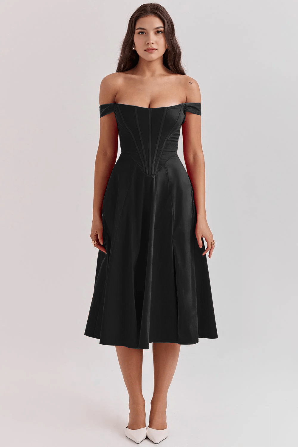 Sophie | Kleid in Midilänge