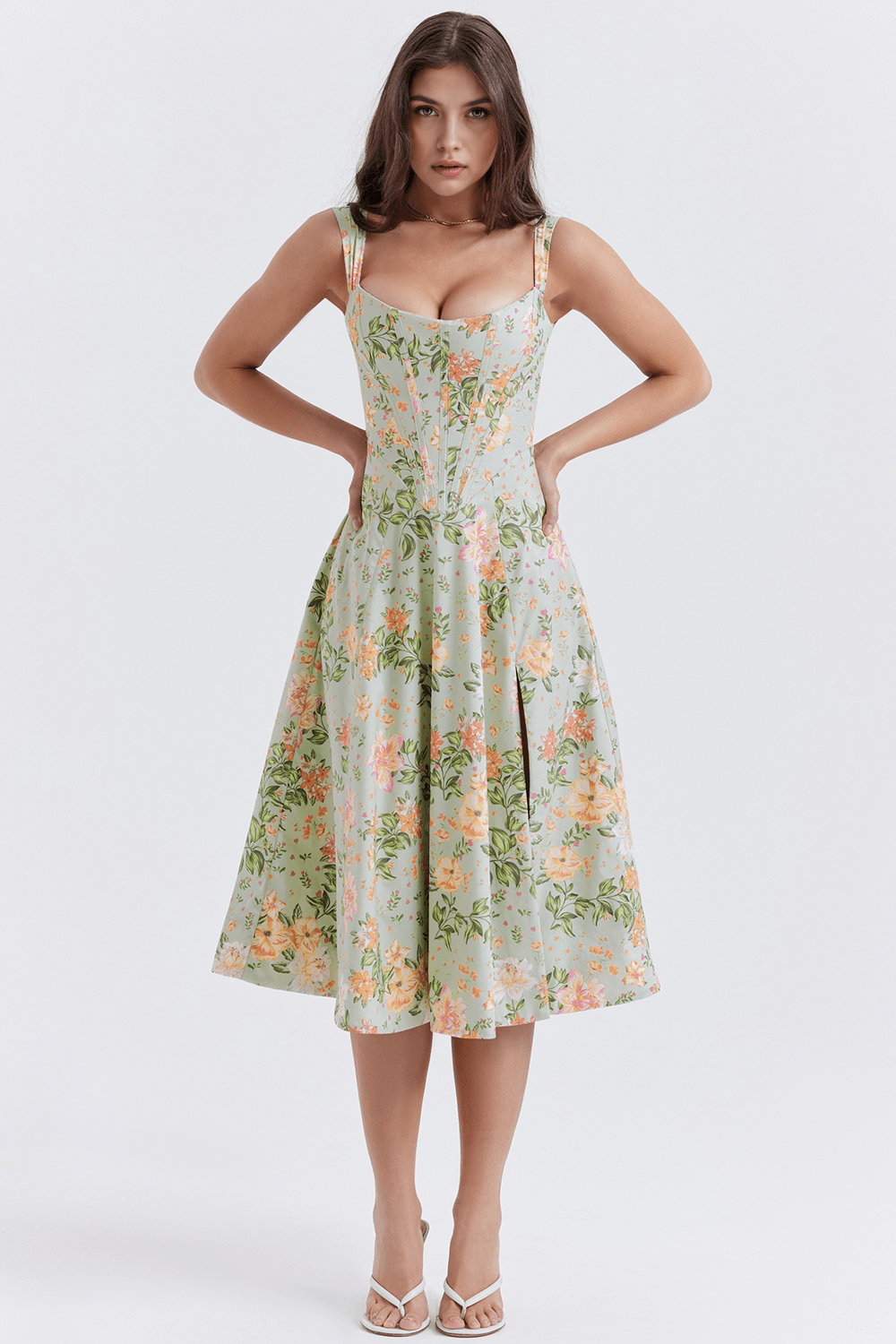 Sophie | Kleid in Midilänge