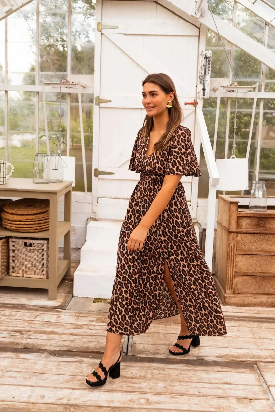 Stella | Kleid in Maxilänge