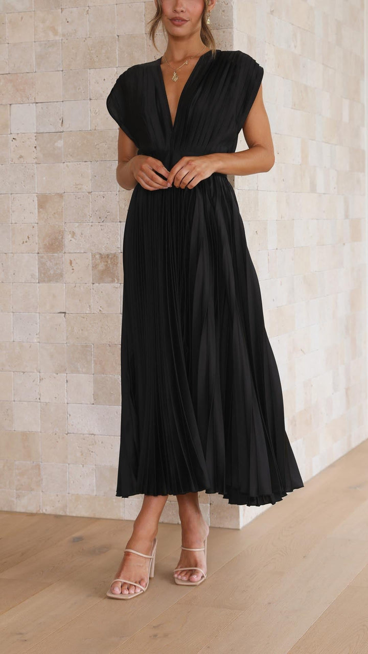 Elsa | Elegantes Plisseekleid