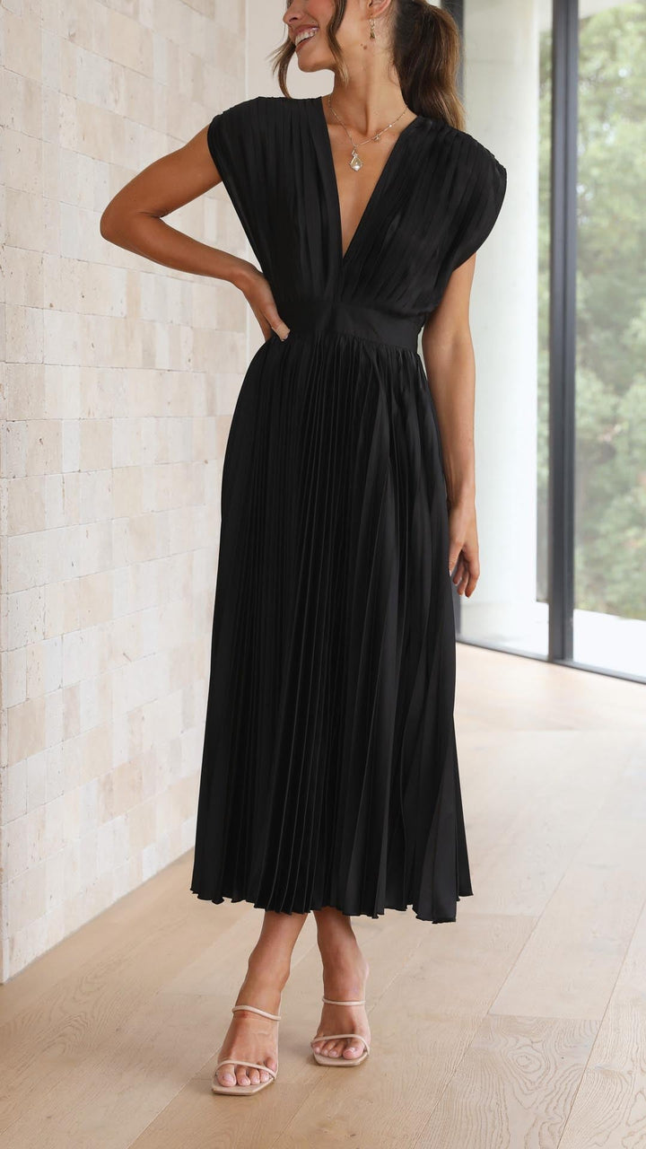 Elsa | Elegantes Plisseekleid
