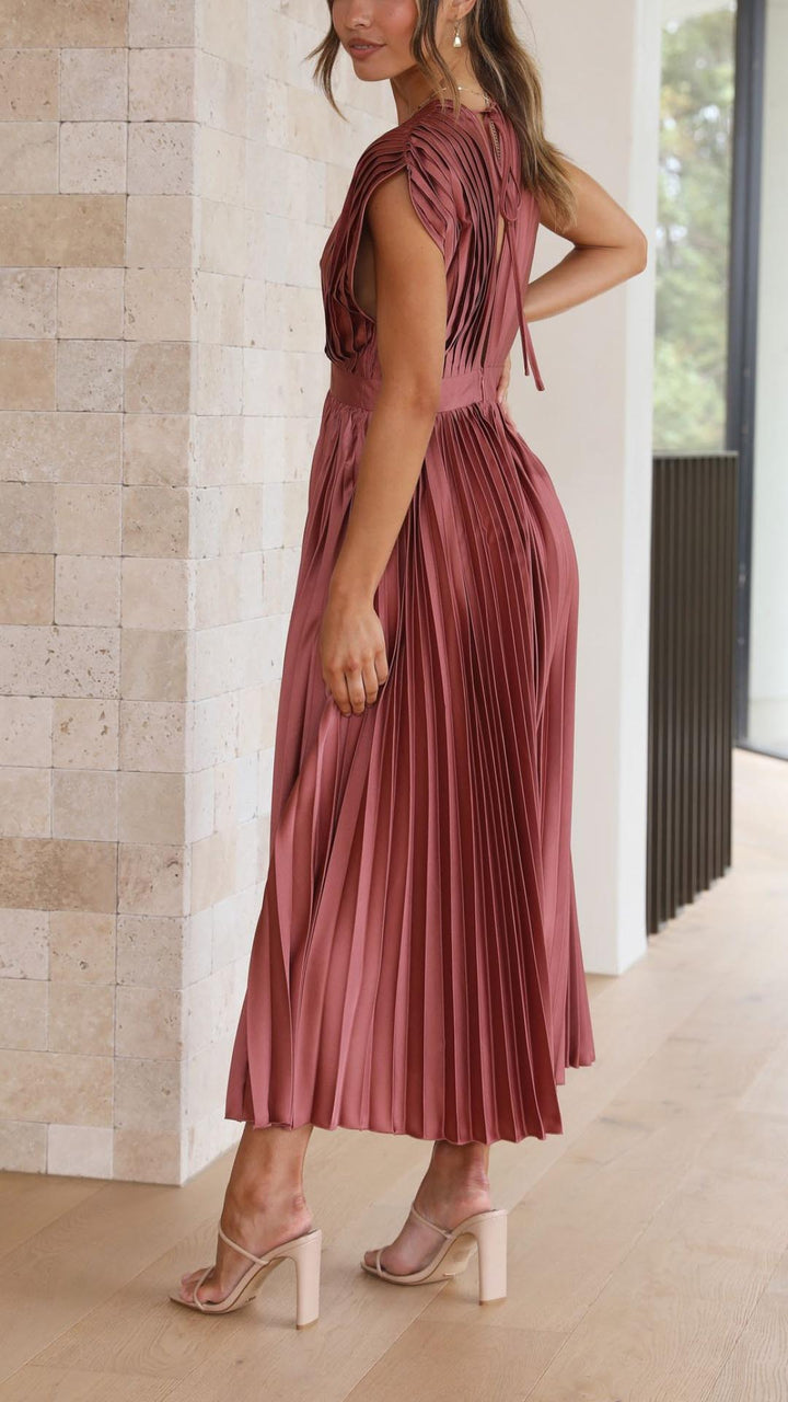 Elsa | Elegantes Plisseekleid