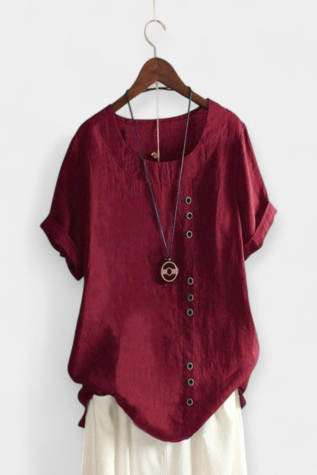 Tilde | Bluse mit kurzen Ärmeln