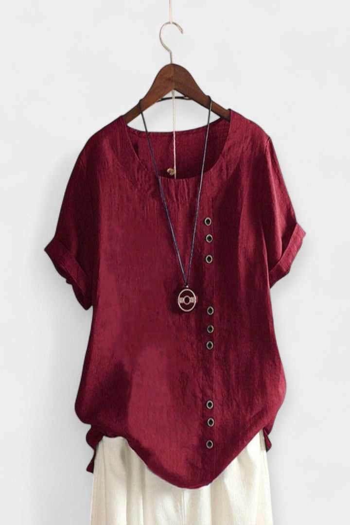 Tilde | Bluse mit kurzen Ärmeln