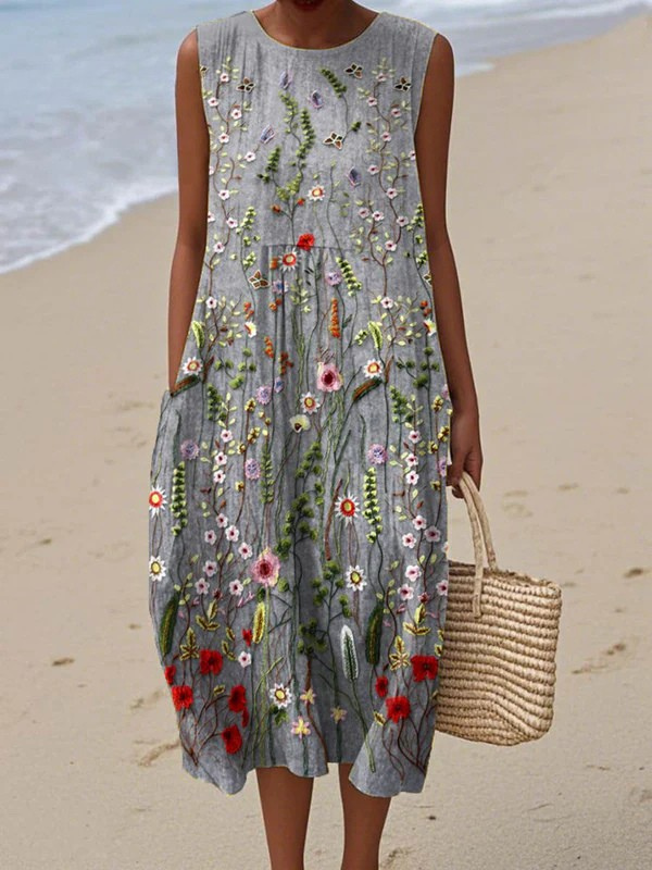 Carla | Ärmelloses Sommerkleid