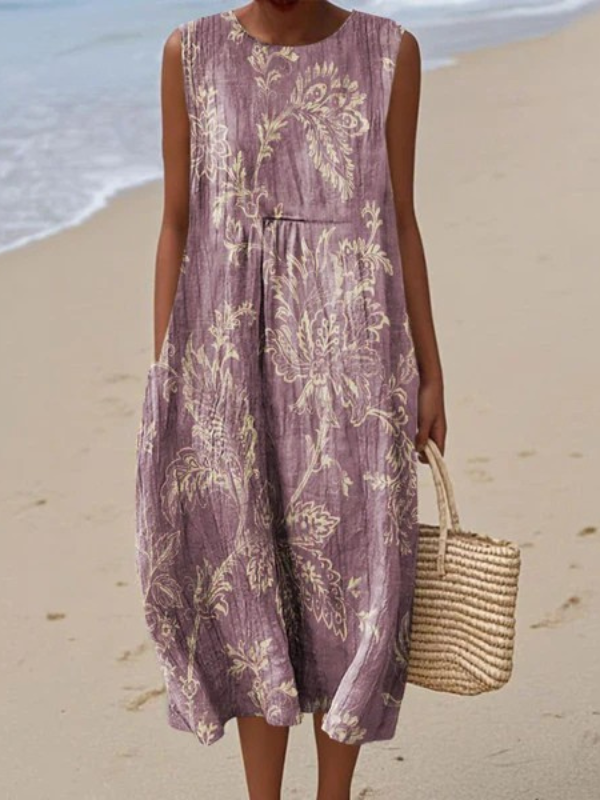 Mia | Leichtes ärmelloses Sommerkleid
