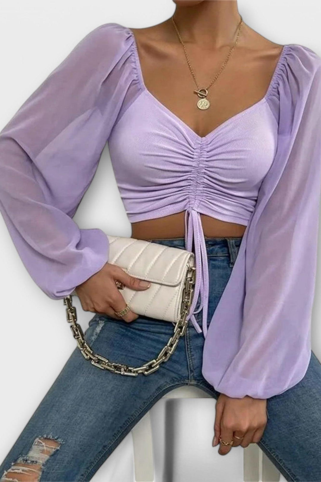 Violette Blusen