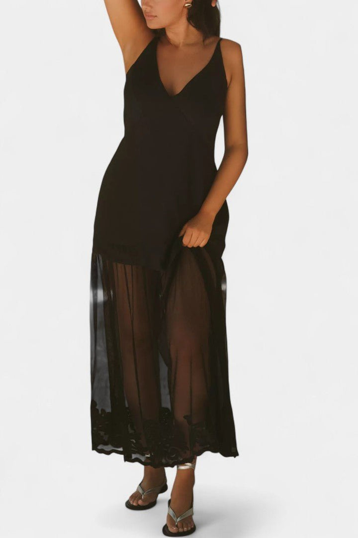Viola | Transparentes Kleid