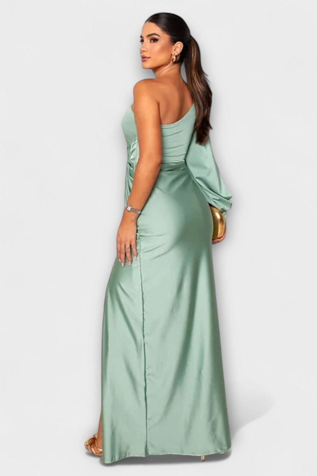 Viola | Maxikleid mit Fallfalten