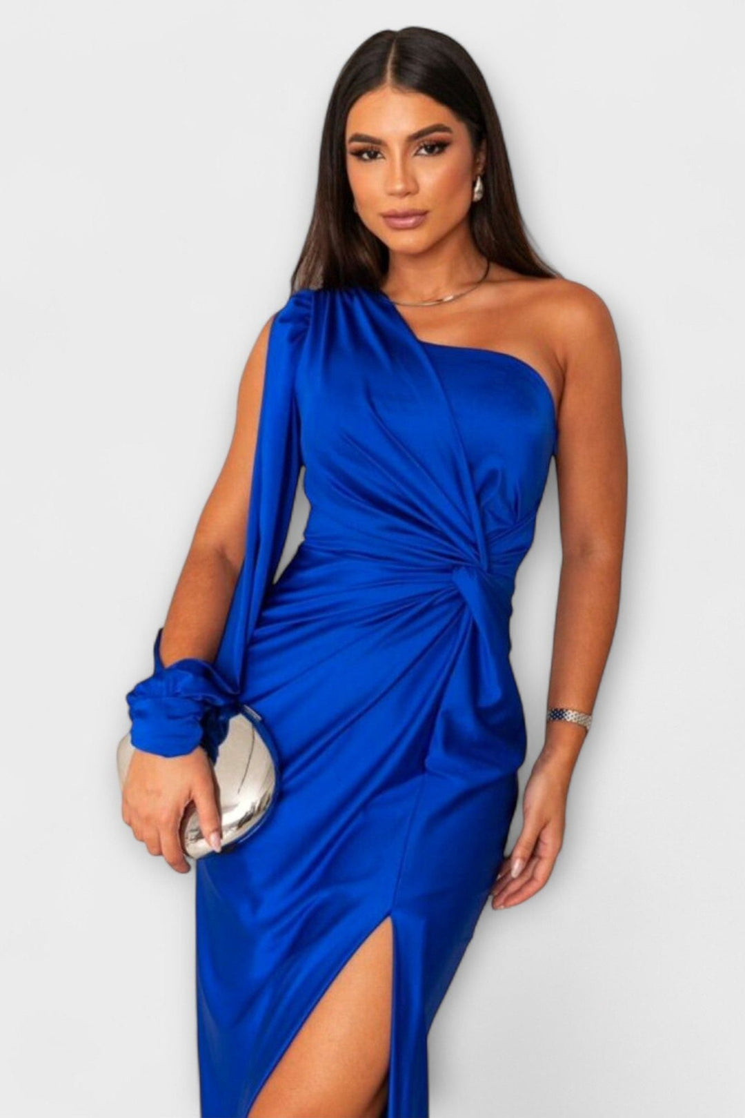 Viola | Maxikleid mit Fallfalten