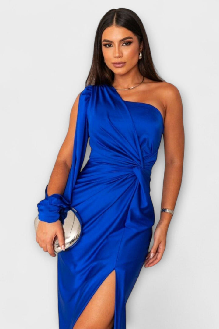 Viola | Maxikleid mit Fallfalten